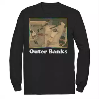 Мужская футболка Outer Banks Rainbow Group Shot Licensed Character