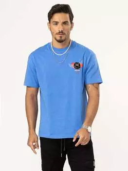 Мужская футболка оверсайз Mania, синий