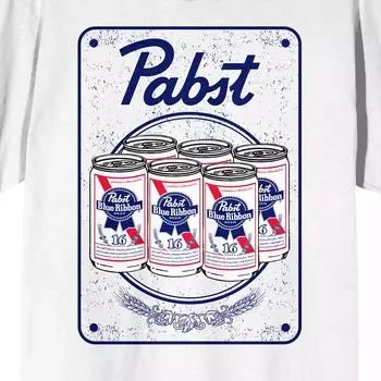Мужская футболка Pabst с синей лентой Licensed Character