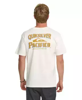 Мужская футболка Pacifico Signage Pco Quiksilver, белый