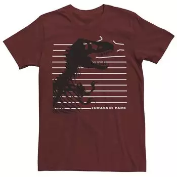Мужская футболка "Парк Юрского периода T-Rex Skeleton Fence Breakthrough" Licensed Character