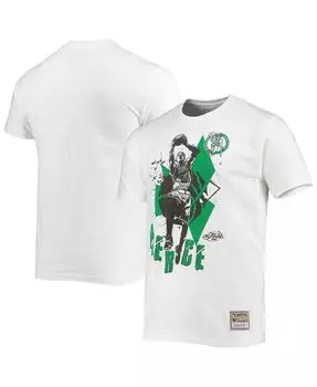 Мужская футболка paul pierce white boston celtics suite sensations player Mitchell & Ness, белый