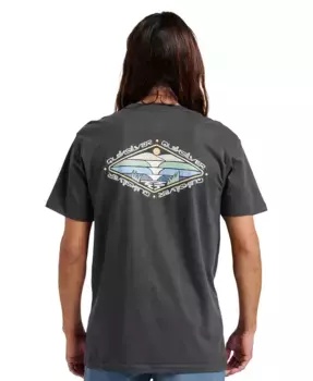 Мужская футболка Peak Day Quiksilver, черный