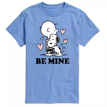 Мужская футболка Peanuts Be' Mine Licensed Character