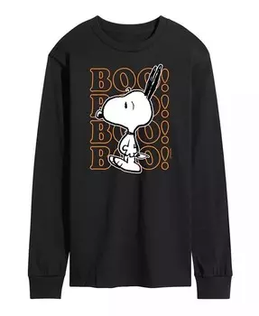 Мужская футболка Peanuts Boo AIRWAVES, черный