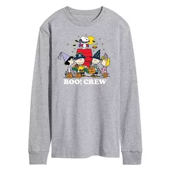 Мужская футболка Peanuts Boo Crew Licensed Character, серый
