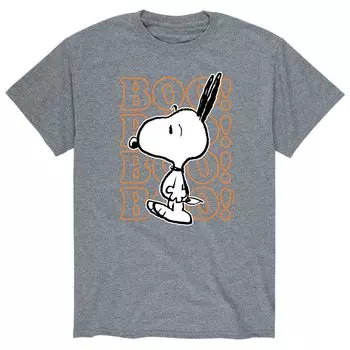 Мужская футболка Peanuts Boo Snoopy Scared Tee Licensed Character