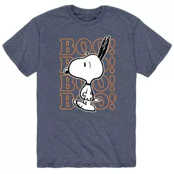 Мужская футболка Peanuts Boo Snoopy Scared Tee Licensed Character