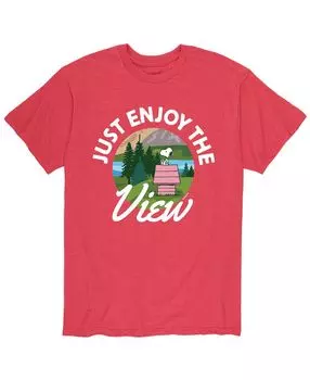 Мужская футболка peanuts enjoy the view AIRWAVES, красный