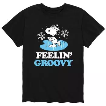 Мужская футболка Peanuts Feelin Groovy Licensed Character