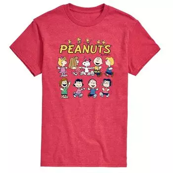 Мужская футболка Peanuts Friends Licensed Character