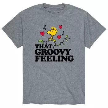 Мужская футболка Peanuts Groovy Feeling Licensed Character