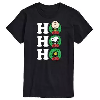 Мужская футболка Peanuts Ho Ho Ho Ho Licensed Character