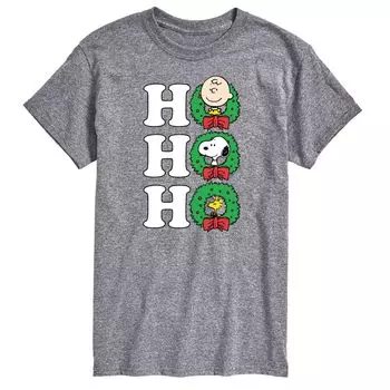 Мужская футболка Peanuts Ho Ho Ho Ho Licensed Character