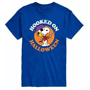 Мужская футболка Peanuts Hooked On Halloween Licensed Character