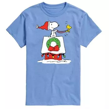 Мужская футболка Peanuts House Sleigh Tee Licensed Character