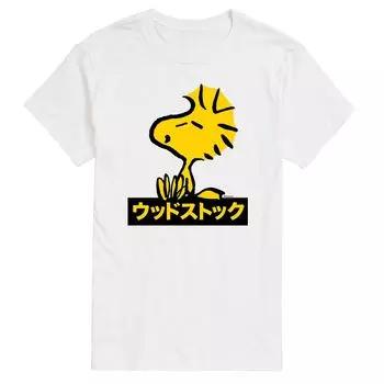 Мужская футболка Peanuts Kanji Woodstock Licensed Character