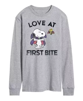 Мужская футболка peanuts love at first bite AIRWAVES, серый