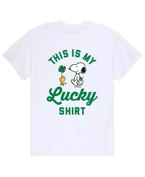 Мужская футболка Peanuts Lucky Shirt AIRWAVES, белый