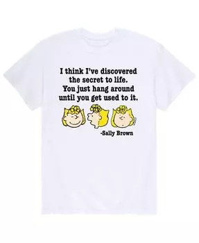 Мужская футболка Peanuts Secret to Life AIRWAVES, белый