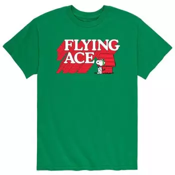 Мужская футболка Peanuts Snoopy Flying Ace Licensed Character