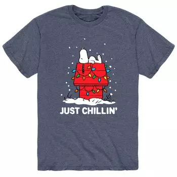 Мужская футболка Peanuts Snoopy Just Chillin' Licensed Character