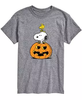 Мужская футболка peanuts snoopy pumpkin AIRWAVES, серый