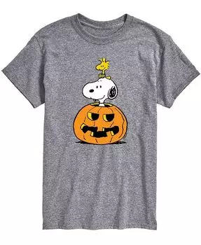 Мужская футболка Peanuts Snoopy Pumpkin AIRWAVES, серый