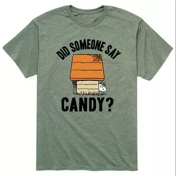 Мужская футболка Peanuts Snoopy Say Candy Tee Licensed Character