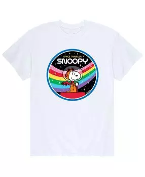 Мужская футболка peanuts snoopy space AIRWAVES, белый