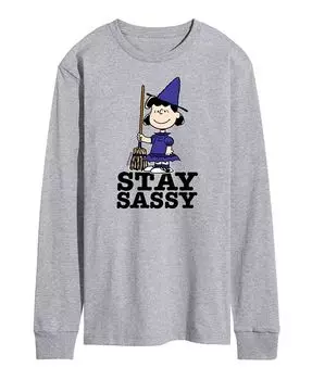 Мужская футболка Peanuts Stay Sassy AIRWAVES, серый