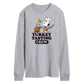 Мужская футболка Peanuts Turkey Tasting Crew Licensed Character