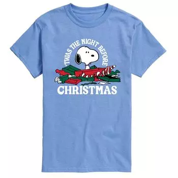 Мужская футболка Peanuts 'Twas The Night Before Christmas Tee Licensed Character