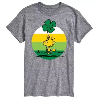 Мужская футболка Peanuts Woodstock Shamrock Licensed Character