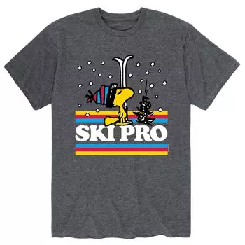 Мужская футболка Peanuts Woodstock "Ski Pro" Licensed Character