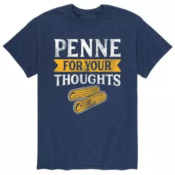 Мужская футболка "Penne For Your Thoughts" Licensed Character