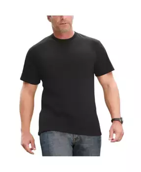Мужская футболка Performance Flex с круглым вырезом KingSize, черный
