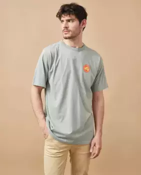 Мужская футболка, первоначальный трафаретный принт Altonadock, серый