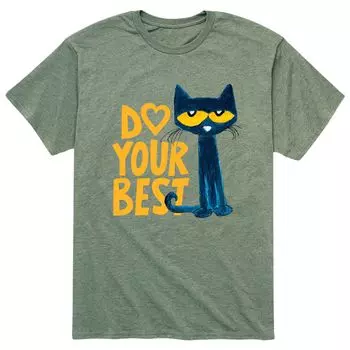 Мужская футболка Pete The Cat Do Your Best Licensed Character