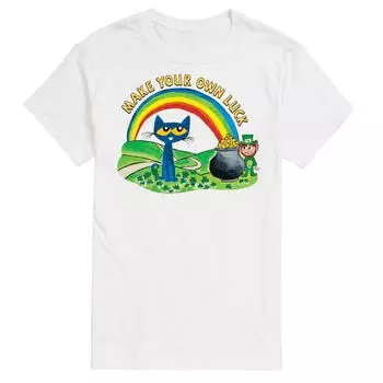 Мужская футболка Pete The Cat Pot of Gold Licensed Character
