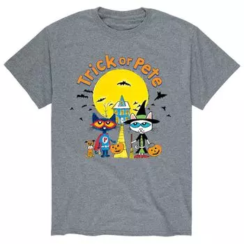 Мужская футболка Pete The Cat Trick Or Pete Licensed Character