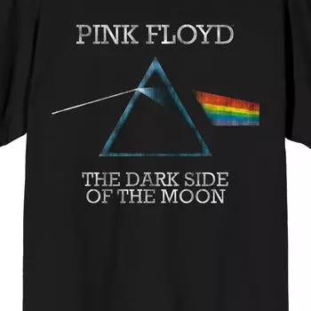Мужская футболка Pink Floyd Dark Side Of The Moon с обложкой альбома и графикой Licensed Character