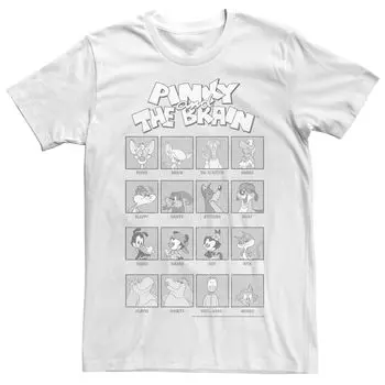 Мужская футболка Pinky And The Brain Box Up Licensed Character