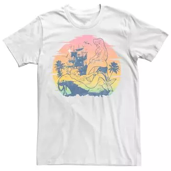 Мужская футболка «Питер Пэн Русалка Lagoon» Disney