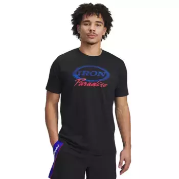 Мужская футболка Pjt Rck Iron SS Under Armour, чёрный