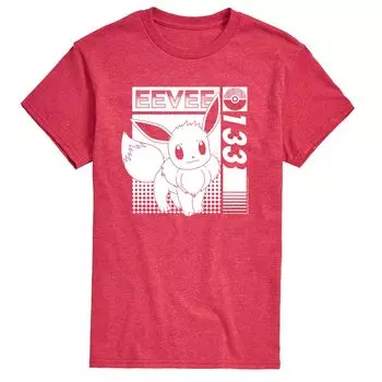 Мужская футболка Pokemon Eevee 133 Licensed Character