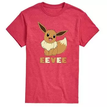Мужская футболка Pokemon Eevee Licensed Character