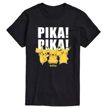 Мужская футболка Pokemon Multi Pika Licensed Character