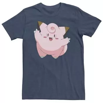 Мужская футболка Pokmon Happy Big Hug Clefairy Licensed Character