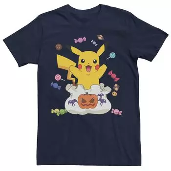 Мужская футболка Pokmon Pikachu Treat Bag Of Candies Licensed Character